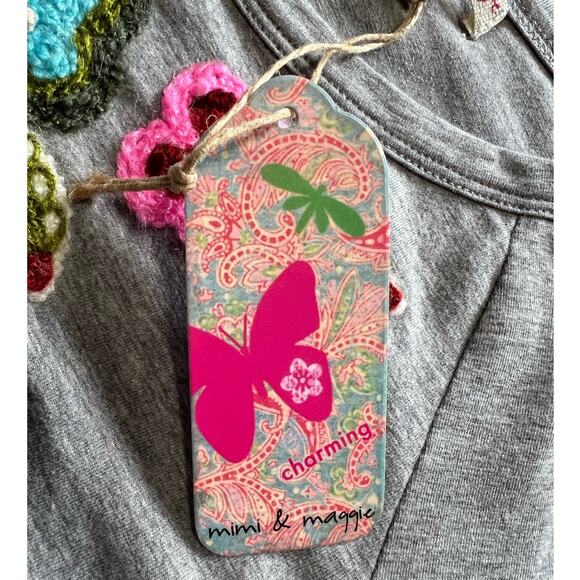 NWT Mimi and Maggie Gray New Dawn T-Shirt, Size L (14) - Picture 3 of 9